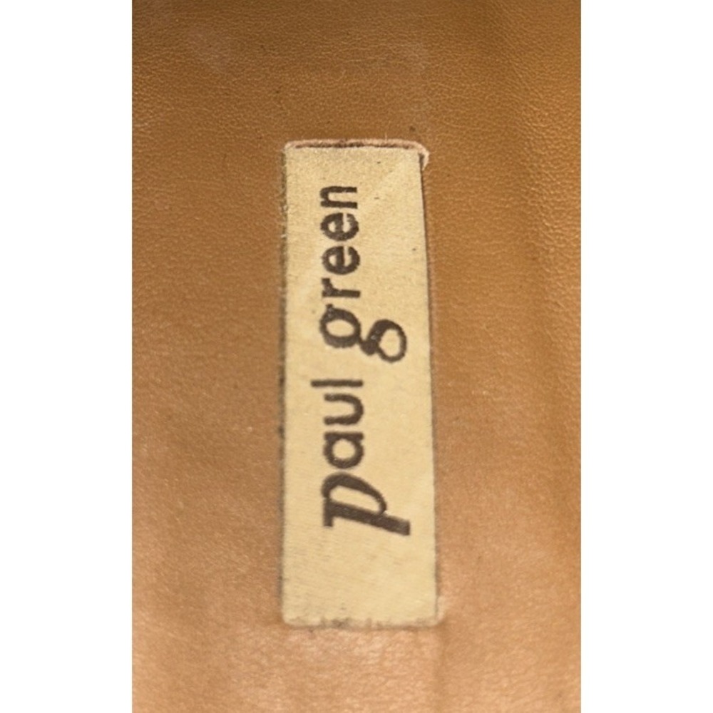Paul Green Cayenne Peep Toe Slingback Bootie Sandals Toffee Brown Size 6 - Picture 6 of 8